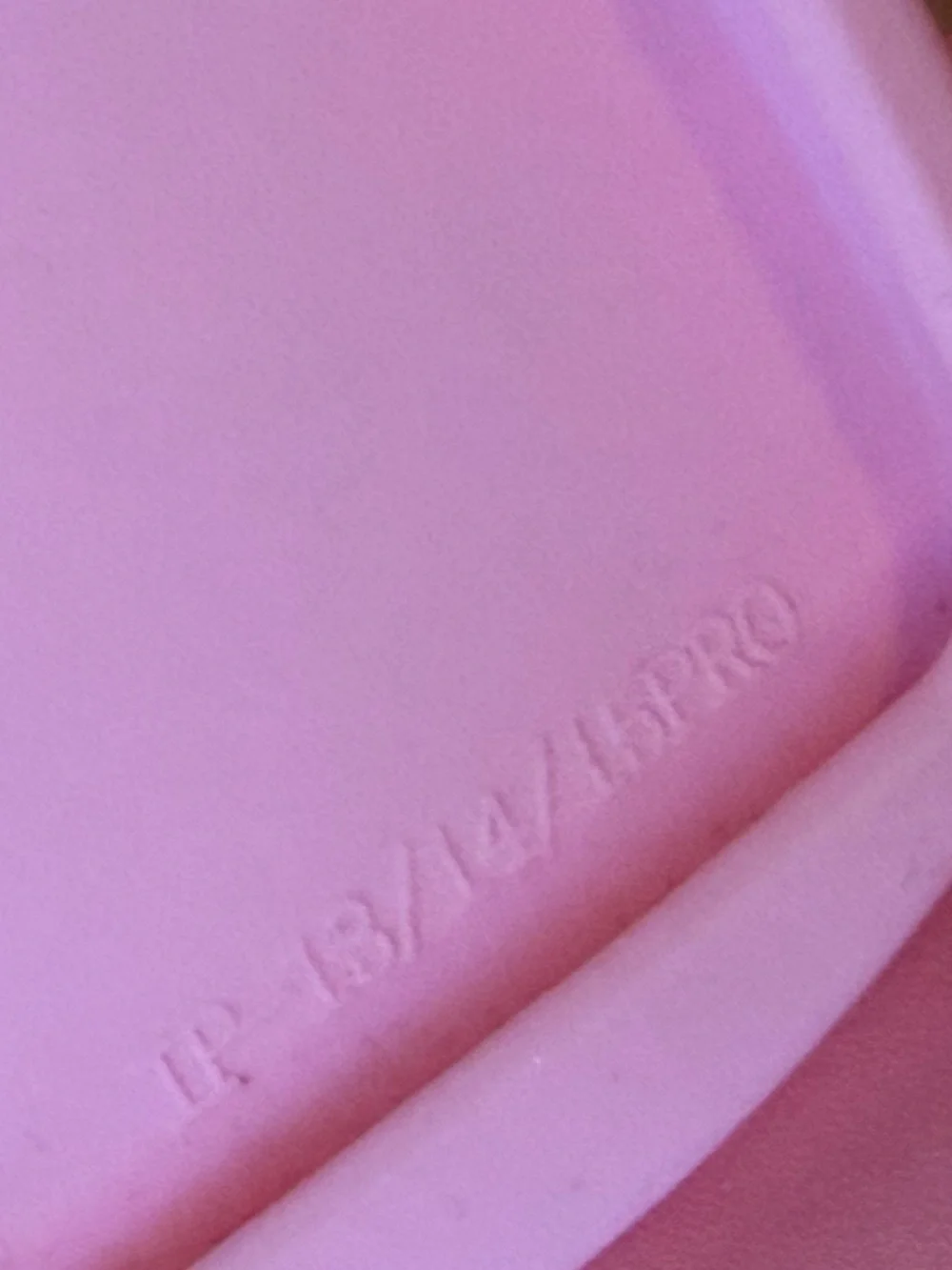 Pink 'Chill Pills' iPhone Case - Fits 13pro 14pro 15pro